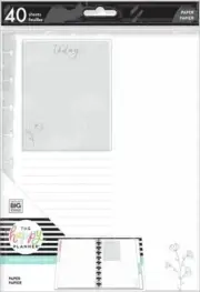 Happy Planner | Neutral Florals Classic Filler Paper | 40 pg Classic sized Dual