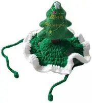 WeiLaiKeQi 2X Pet Dog Hat Christmas Tree Christmas Elk Christmas Costumes Soft Decoration Christmas Cat Costume Kitten Headwear Cats Puppy