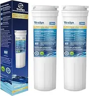 836848 Refrigerator Water Filter Replacement for Fisher&Paykel 836860,862284,862285,E404BRXFDU,EFF-6017A,E522B,E402B,E442B,RF90A180DU,PS2067635,RF402B,WF60,WF296,Pack of 2