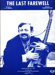 ROGER WHITTAKER THE LAST FAREWELL SHEET MUSIC PIANO/VOCAL/GUITAR/CHORDS 1975 NEW