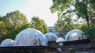 愛知縣首個【8M大圓頂帳篷】星空湖畔豪華帳篷Aichi Prefecture's First [Large 8M Dome Tent] Star