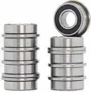 ACAECMGGFP Bearing 6x13x5mm 10PCS ABEC-1 Miniature Flanged F686RS Ball Bearings RF-1360DD Bicycle bearings
