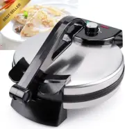 Portable Electric Crepe Maker 1800W Non-Stick Pancake Machine Double-Sided Heati