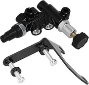 XTevu Auto Brake Proportion Valve 260 ‑13190, Fit for Wilwood Style, Adjustable Knob Proportioning Valve Bracket Kit, Universal Combination Proportioning Valve