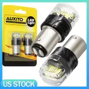 2PCS 1157 BAY15D LED Backup Reverse Signal Tail Parking DRL Brake Bulb White T (for: Opel)