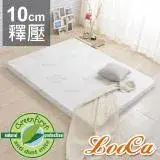 在飛比找遠傳friDay購物優惠-【限時送防蹣噴霧】LooCa 旗艦款10cm防蚊+防蹣+記憶