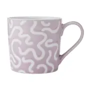 Mikasa Textured Purple Swirl Mug 360ml - Robins Kitchen