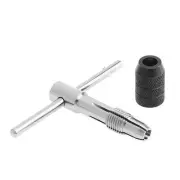 Adjustable Ratcheting T-Handle Tap Wrench M3-M6 Reamer Hand Tools 45# Steel TOOL