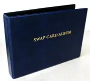 Playing Swap Cards Album (2-Ring Vinyl Binder Folder)+ 20 Sleeves 8-Pocket Pages