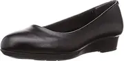 [Lady worker] Ladyworker LO-17550 Women's Pumps, ASICS Shoji Wedge-Sole Pumps, Wide, 3E Equivalent, 1.2 inches (3 cm) Heel