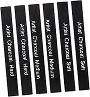 Sketching Sticks 6pcs Carbon Strips for Hobbyist and Student Artists