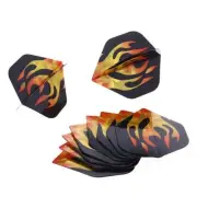 Dartfellas Hologram Great Balls of Fire Dart Flights (10 Flights)