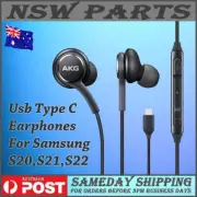SAMSUNG Type-C USB AKG Earphones For Note 10 20 Plus S9+ S20 S21 FE S22 Earbuds