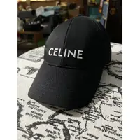 在飛比找蝦皮購物優惠-CELINE帽子(正品)(黑色)型號:S