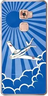 Coverfull SAP Airplane Series MHWMTS-PCCL-152-MAW3 F-86F Blue Impulse Aoasahi (Clear) / for Huawei Mate S CRR-L09/MVNO Smartphone (SIM Free Device)