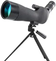Outdoor 20-60X60 BAK4 Telescope Monocular Waterproof Zoom Spotting Scope Bird Watching Instrument with Tripod Phone Holder Hunting Optic Scope