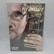 CRAZY CHRIS KRAMER - LIVE UND SOLO DVD INTERNATIONAL POP NEW! (PAL DVD)