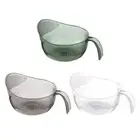 Functional Rice Washing Colander Efficient Draining Bowl Practical Sink Basket