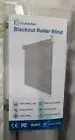 Grandekor 100% Blackout Roller Shades Thermal Insulation Shades 20"x 72" Grey
