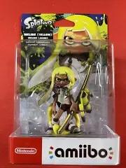 Nintendo Amiibo Figure Splatoon 3 Series Inkling Yellow NEW Minor Box Damage