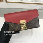 二手精品 LOUIS VUITTON LV M58414 PALLAS 經典S鎖 長夾錢包 現貨