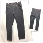 🎀二手衣倉🎀AJ ARMANI JEANS 質感灰黑色直筒牛仔褲W32 ADJ0108