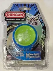 2020 Authentic Duncan Toys Butterfly XT Yo-Yo Blue Neon Green Factory Sealed