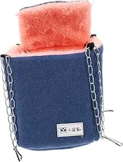 BUGUUYO Birds Hideaway Warm Nest for Small Animals Comfortable Chinchilla Hammock Ferret Cage Accessories Cozy Winter Bed for Hamsters and Other Pets