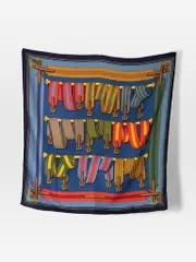 Silk Les Sangles Scarf