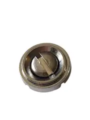 Vintage Style Button String Retainer Tree for Telecaster Chrome w/ Slotted Screw