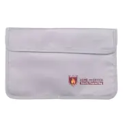 Fireproof Document Bag, and Fireproof Money Bag with Zipper,Fireproof 4008
