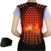 [BEdaw] Magnetic Back Support Self-Heating Therapy Vest Full Back Support 108 Pieces Magnets Waist Back Brace Corrector Posture Belt Decompression Lumbar Spine Shoulder