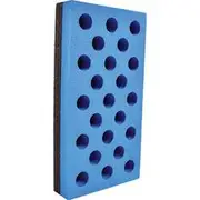 Bodyworx Hard & Soft Sanding Block - 70 x 135mm
