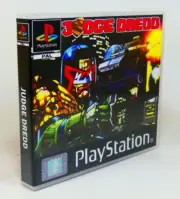 PS1 Playstation Storage Case - Judge Dredd - NO GAME