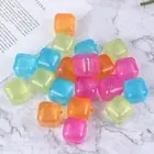 Reusable Ice Cubes MIXED COLOUR Cool Drinks Lunch Cooler Bag BBQ Freezer Blocks