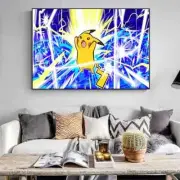 Japanese Anime Peripheral Poster Decor Wall Art Canvas Painting Room 21x30cm C