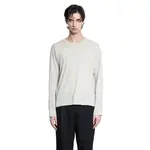 [THIBAULT VAN DER STRAETE] Cotton Jersey Long Sleeve T-Shirt Grey