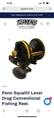 Penn Squall SQL40LD Conventional Reel