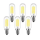 E14 Bulb 40W Candelabra Light Bulbs 6000K Daylight White,Clear Vintage 4W E14...