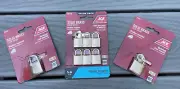 8 LOT NEW ACE MASTER LOCK & KEYS 1" & 3/4" SOLID BRASS WEATHER RESISTANT PADLOCK
