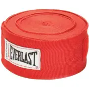 NEW Everlast 180" Red Boxing Kickboxing Muay Thai MMA Hand Wraps