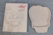 Longaberger Cookie Chocolate Mold 1995 Angel Series "Love" New in Box