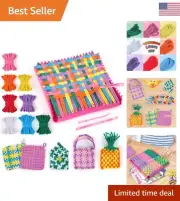 Potholder Loom Kit - Crafts for Kids and Beginners - Make 6 Masterpieces