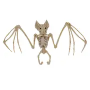 Plastic Bat Skeleton Halloween Prop