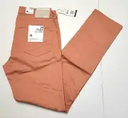$198 New BRAX Modern Fit Chuck Hi-Flex Seaqual Chino Pants Men's 32x34 Peach 32