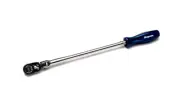 Snap On Tools NEW THLLFD72MB 1/4"dr Power Blue Grip Extra Long Flex-Head Ratchet