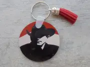 NAME BRAND CIGARETTE MAN W/TASSLE key chain