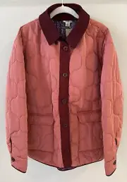 NWT Sundance Catalog Pink “Georgina Quilted Jacket” Size M $158