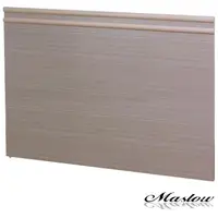 在飛比找momo購物網優惠-【Maslow】簡約白橡木心板加高型單人3.5尺床頭片