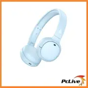 Edifier WH500 Wireless Bluetooth Headphone Foldable Microphone Gaming USB-C Blue